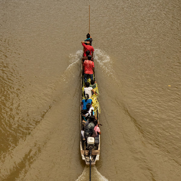 Image of a dugout canoe