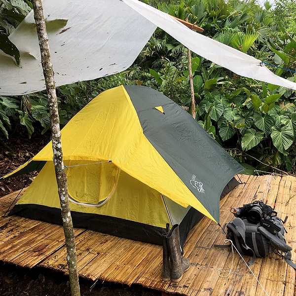 Image of a tent