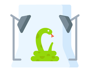 White background photos icon