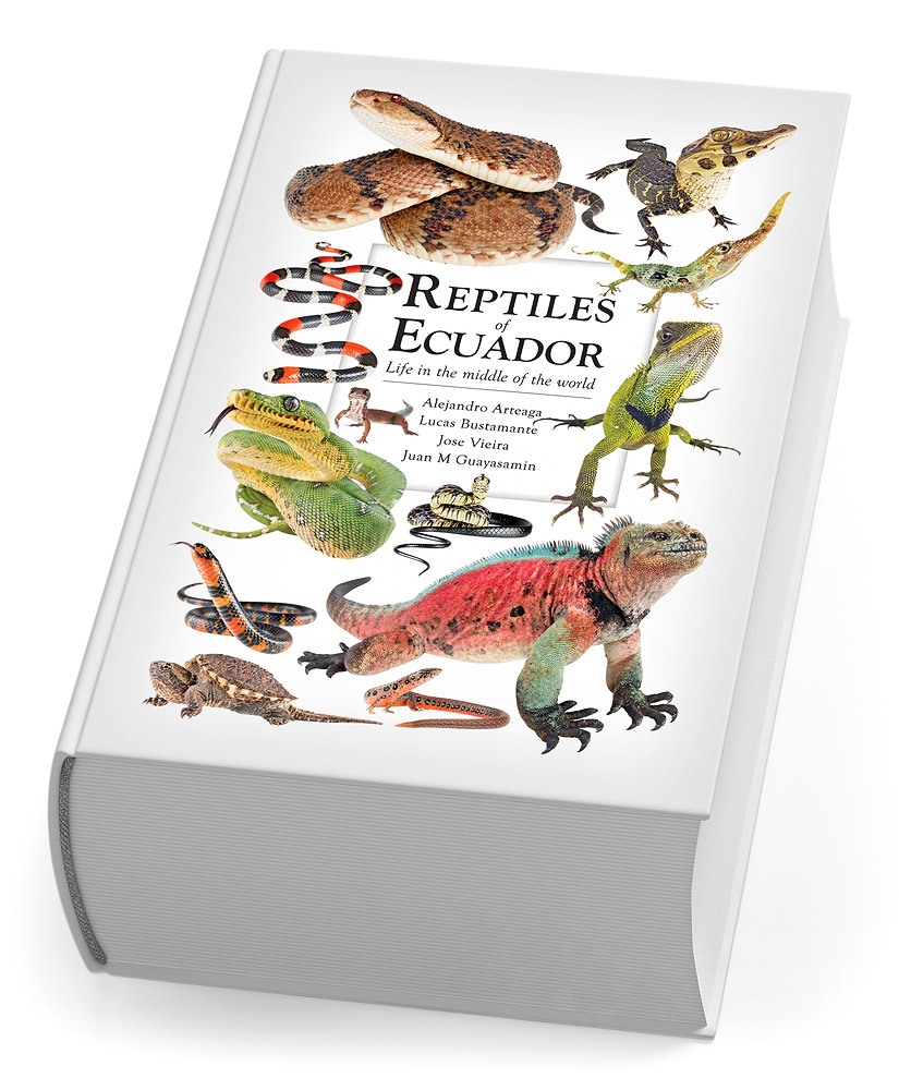Cover of the Reptiles of Ecuador book