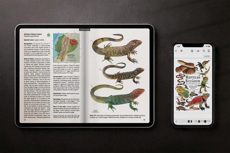 PDF version of the Reptiles of Ecuador